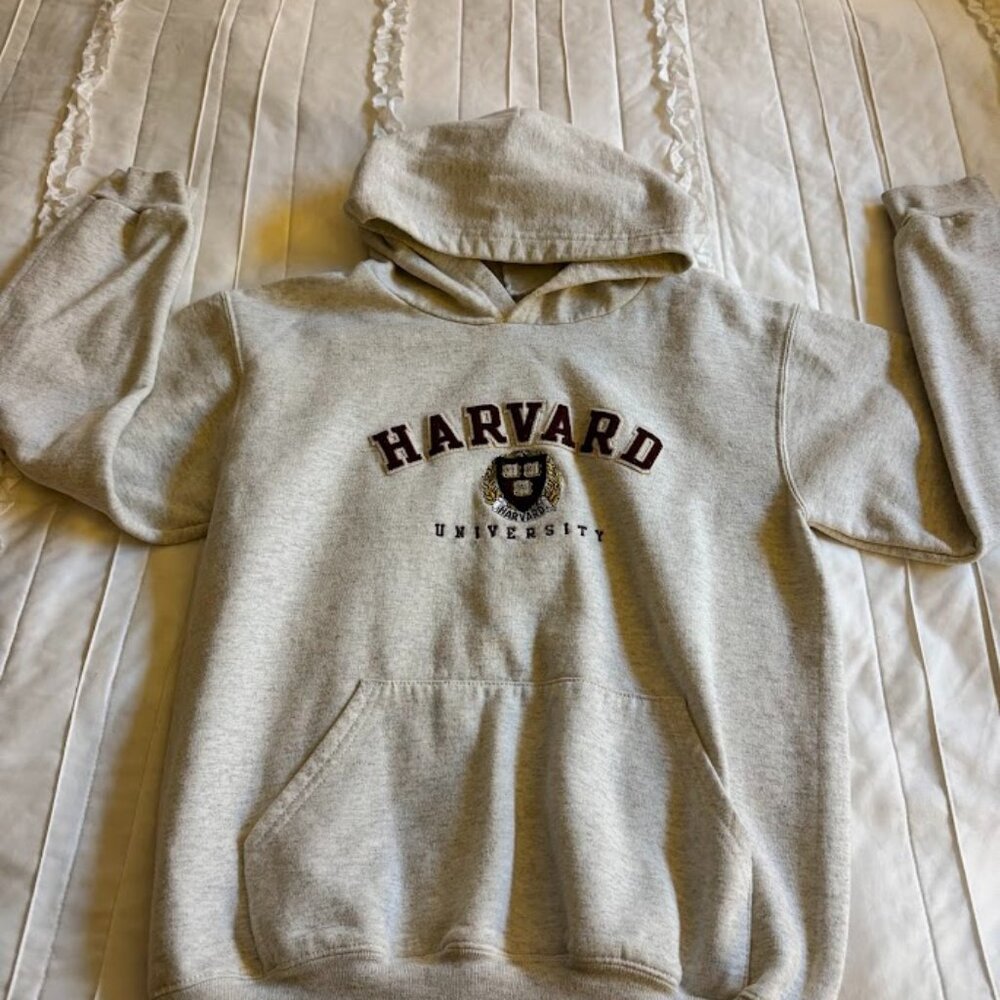 Champion Harvard Youth XL Hooded Sweatshirt YXL 14-16